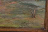 Virgílio Lopes Rodrigues (1863-1944), Paisagem - Óleo sobre tela.