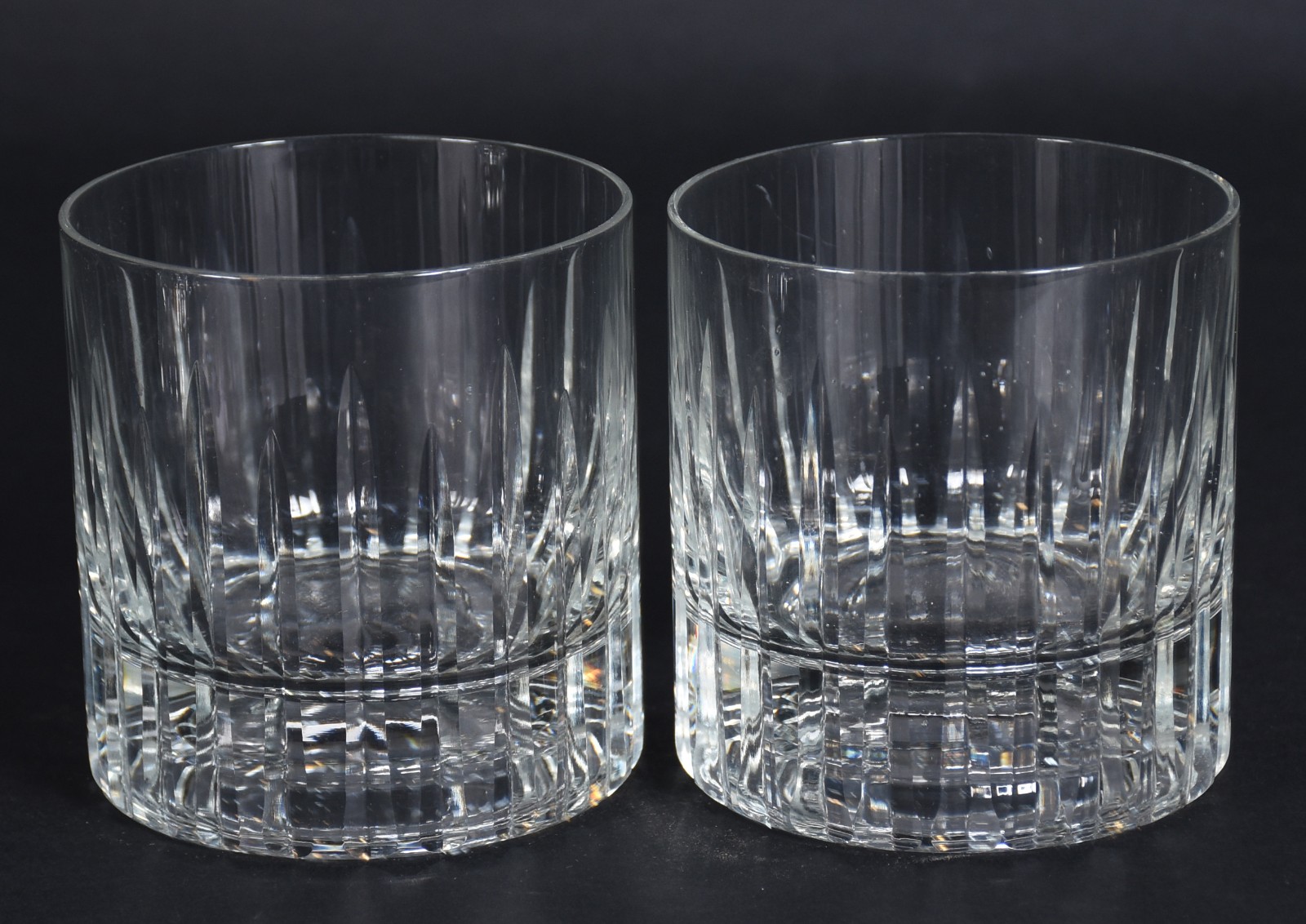 Seis copos para whisky de cristal lapidado. - foto 3 de 4