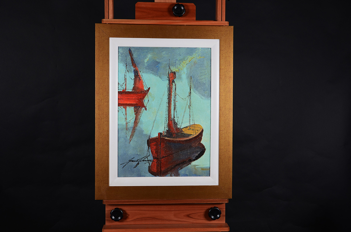 SANSÃO PEREIRA - Barcos - OST - 50 x 70