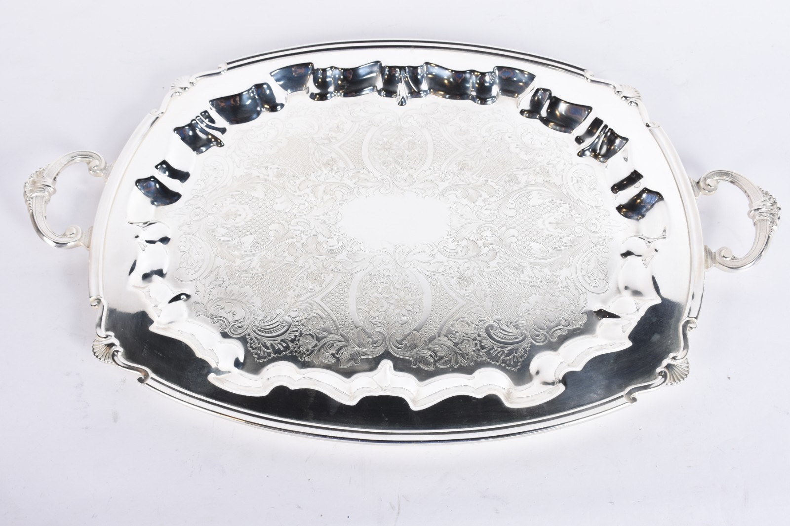 Bandeja expositora de garrafas de cristal de metal com banho de... - foto 1 de 5