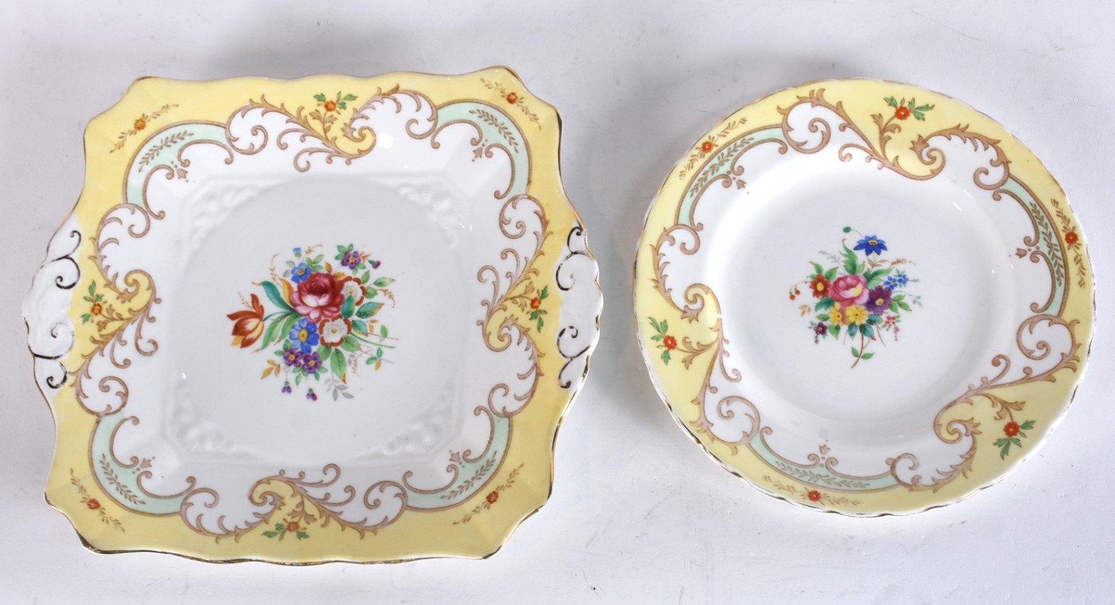 Aparelho de chá e café de porcelana Tuscan Fine Bone Chine composto... - foto 3 de 5