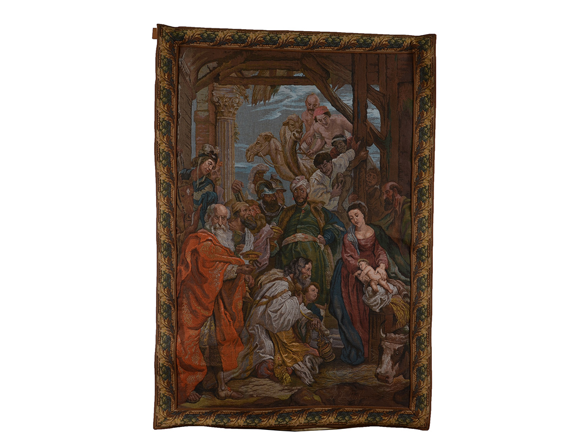 Dois Gobelains franceses medindo: 75 x 1,10 m e 1,16 x 1,54 m - foto 1 de 2