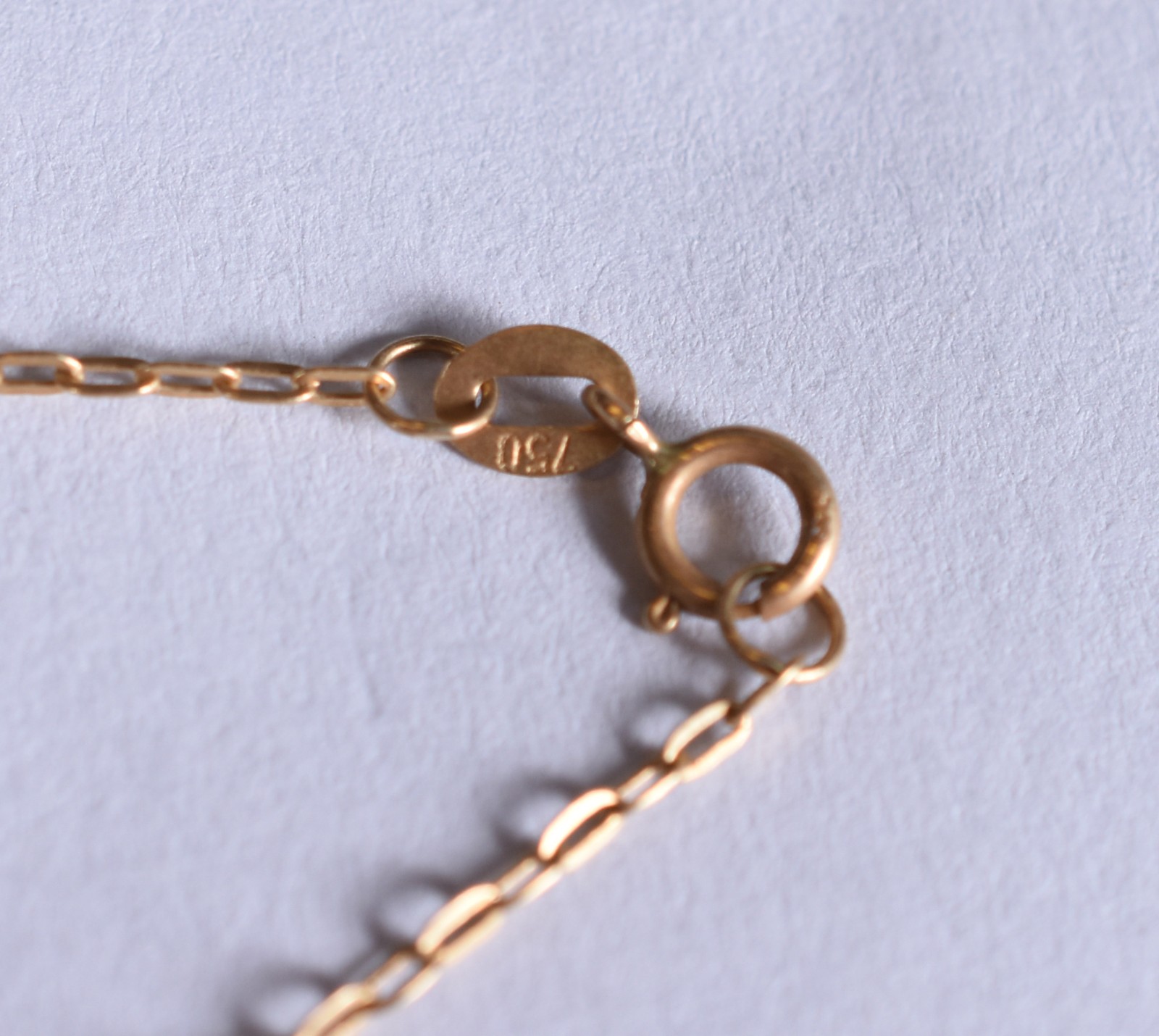 Pulseira de criança de ouro 18 k (Por motivos de segurança a peça não... - foto 3 de 3