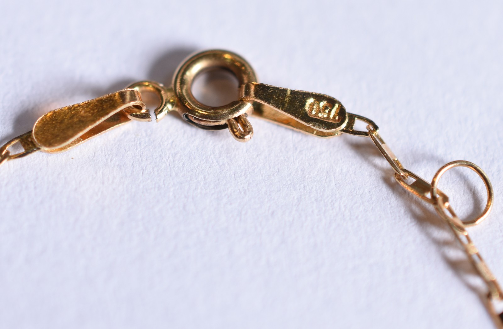 Pulseira para criança de ouro 18 k (Por motivos de segurança a peça... - foto 3 de 3