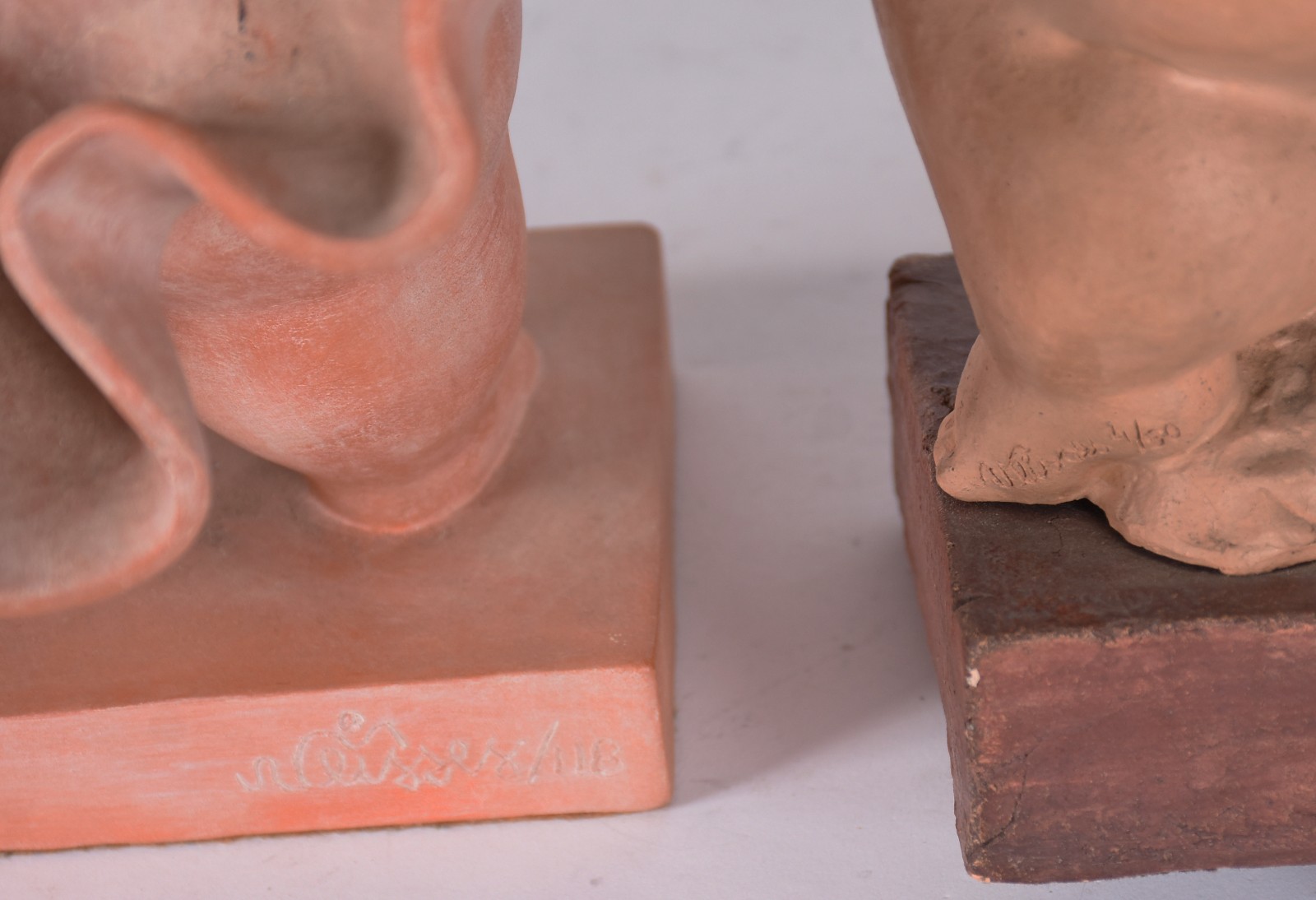 Arte popular - Sete estatuetas de barro cozido. - foto 9 de 9