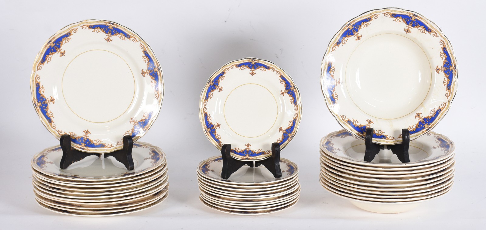 Aparelho de jantar de porcelana England Grindley com craquelê... - foto 3 de 6