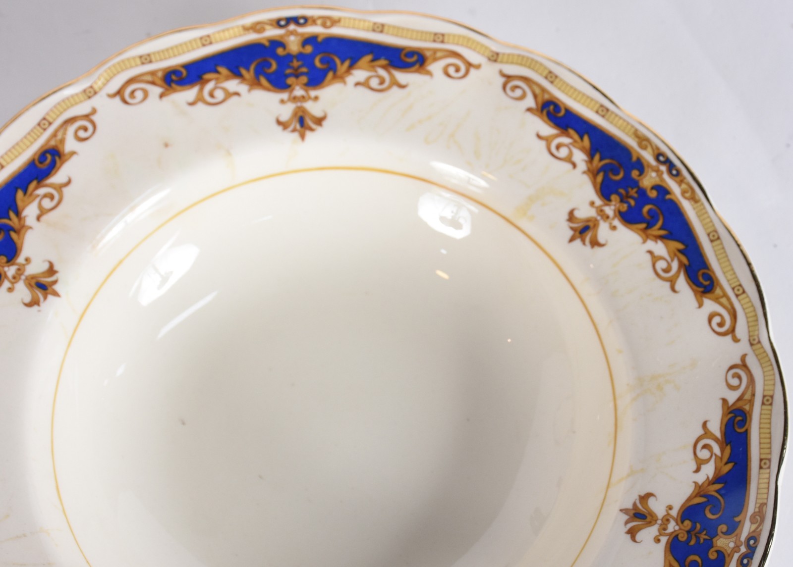 Aparelho de jantar de porcelana England Grindley com craquelê... - foto 4 de 6