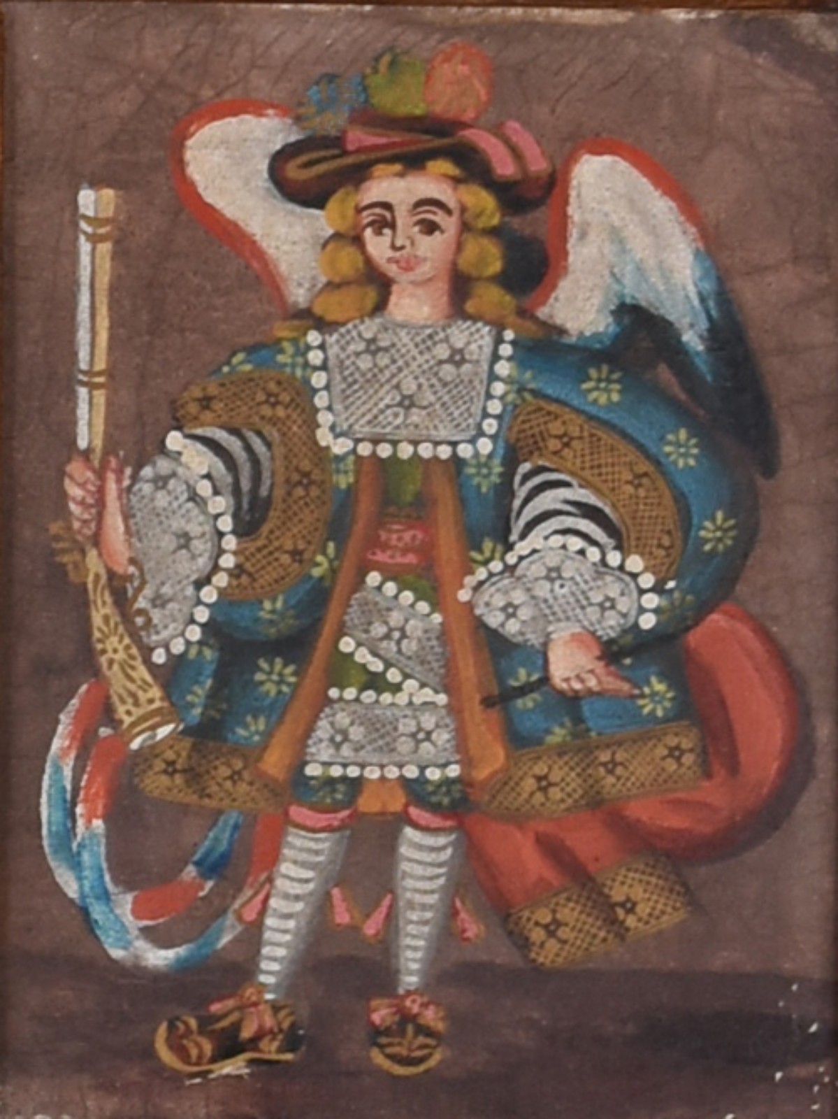 Escola Cusquenha (1538), Arcanjo - foto 1 de 4