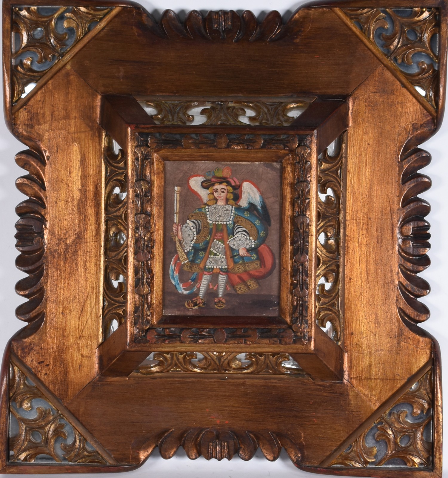 Escola Cusquenha (1538), Arcanjo - foto 2 de 4