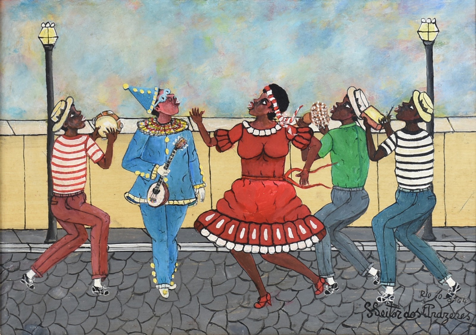 Heitor dos Prazeres (1898-1966), Carnaval na Rua - foto 1 de 4
