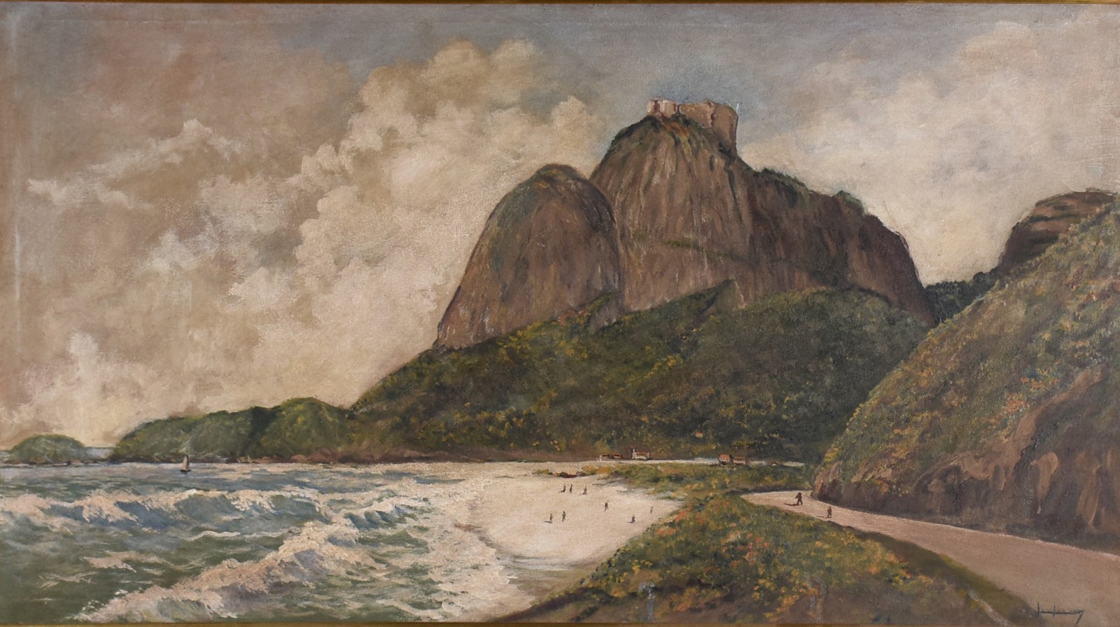 Lucílio de Albuquerque (1877-1939), São Conrado - Pedra da Gávea - foto 1 de 4