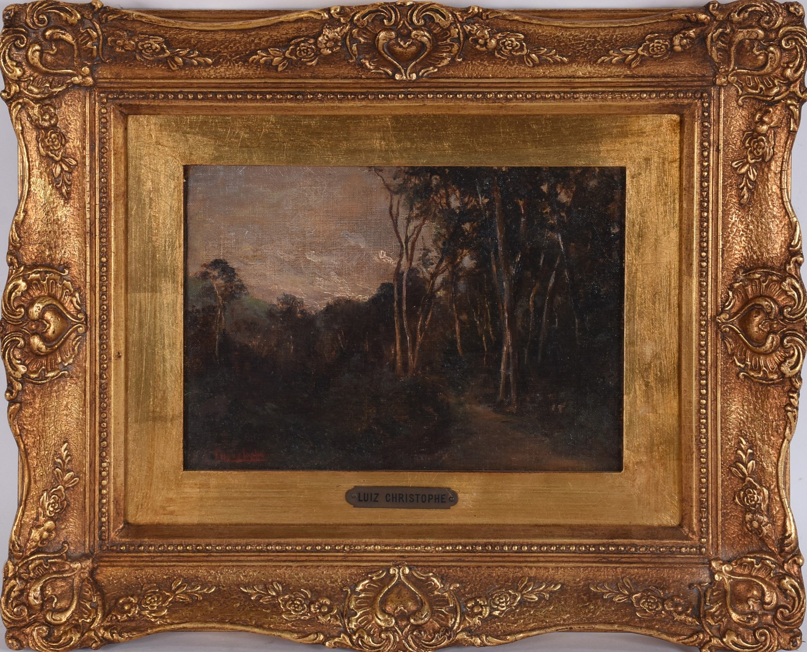LUIZ CHRISTOPHE (1863-1917), Paisagem - foto 2 de 5