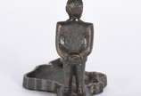 NASSARÁ,  - Escultura de bronze representando Getúlio Vargas.