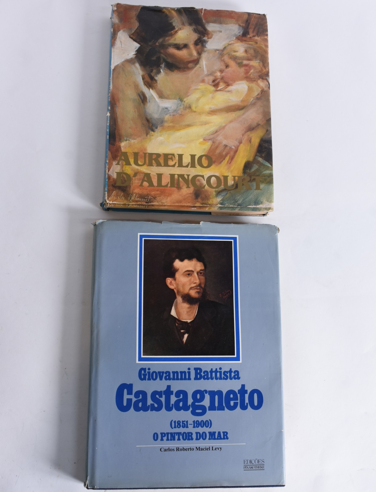 Dois livros: A) Giovanni Battista Castagnet " O pintor do mar"... - foto 1 de 7