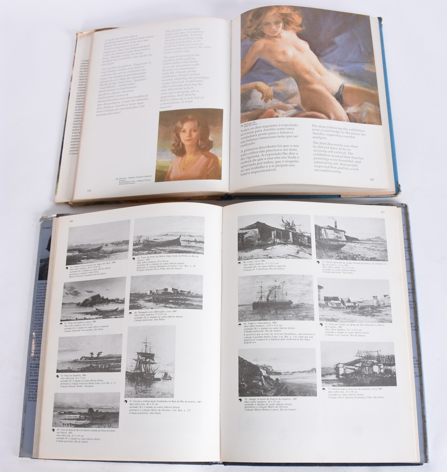 Dois livros: A) Giovanni Battista Castagnet " O pintor do mar"... - foto 4 de 7
