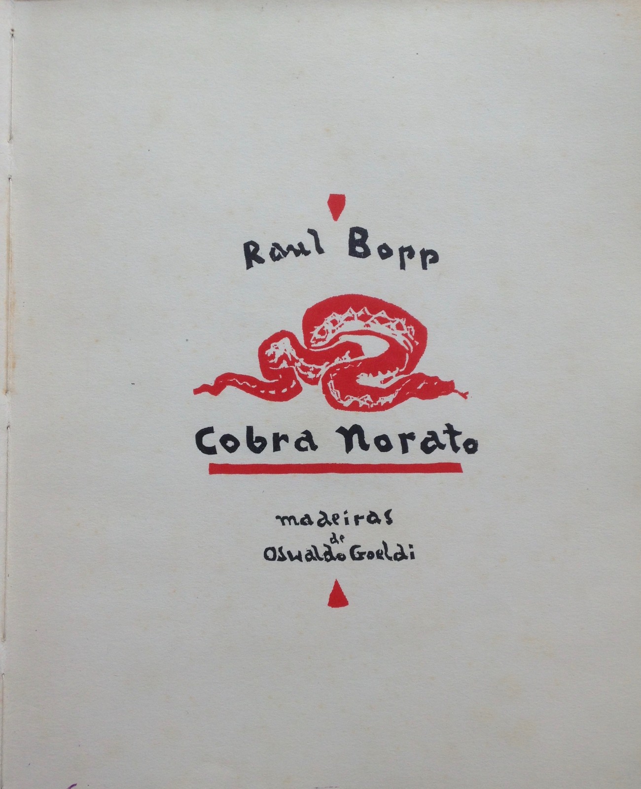 Oswaldo Goeldi (1895-1961), Raul Bopp - Cobra Norato - foto 10 de 10