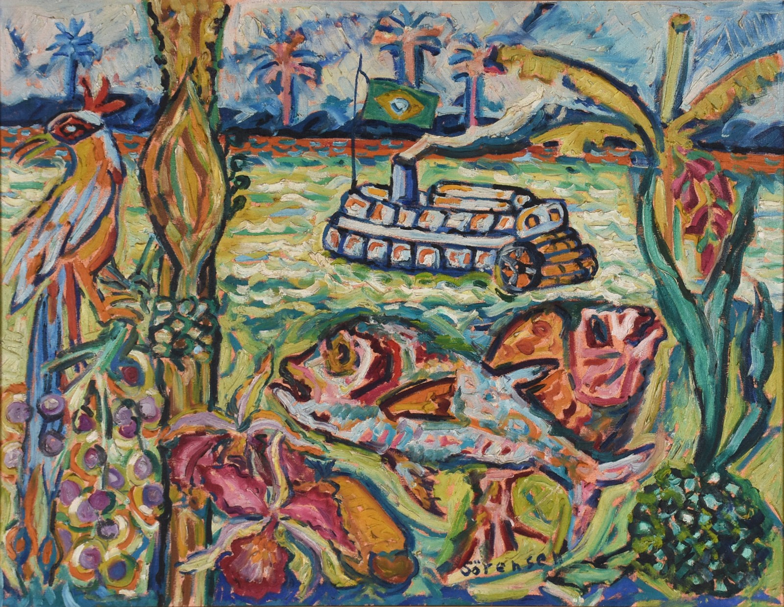 Carlos Sorensen (1928-2008), Floresta Amazônica - foto 1 de 4