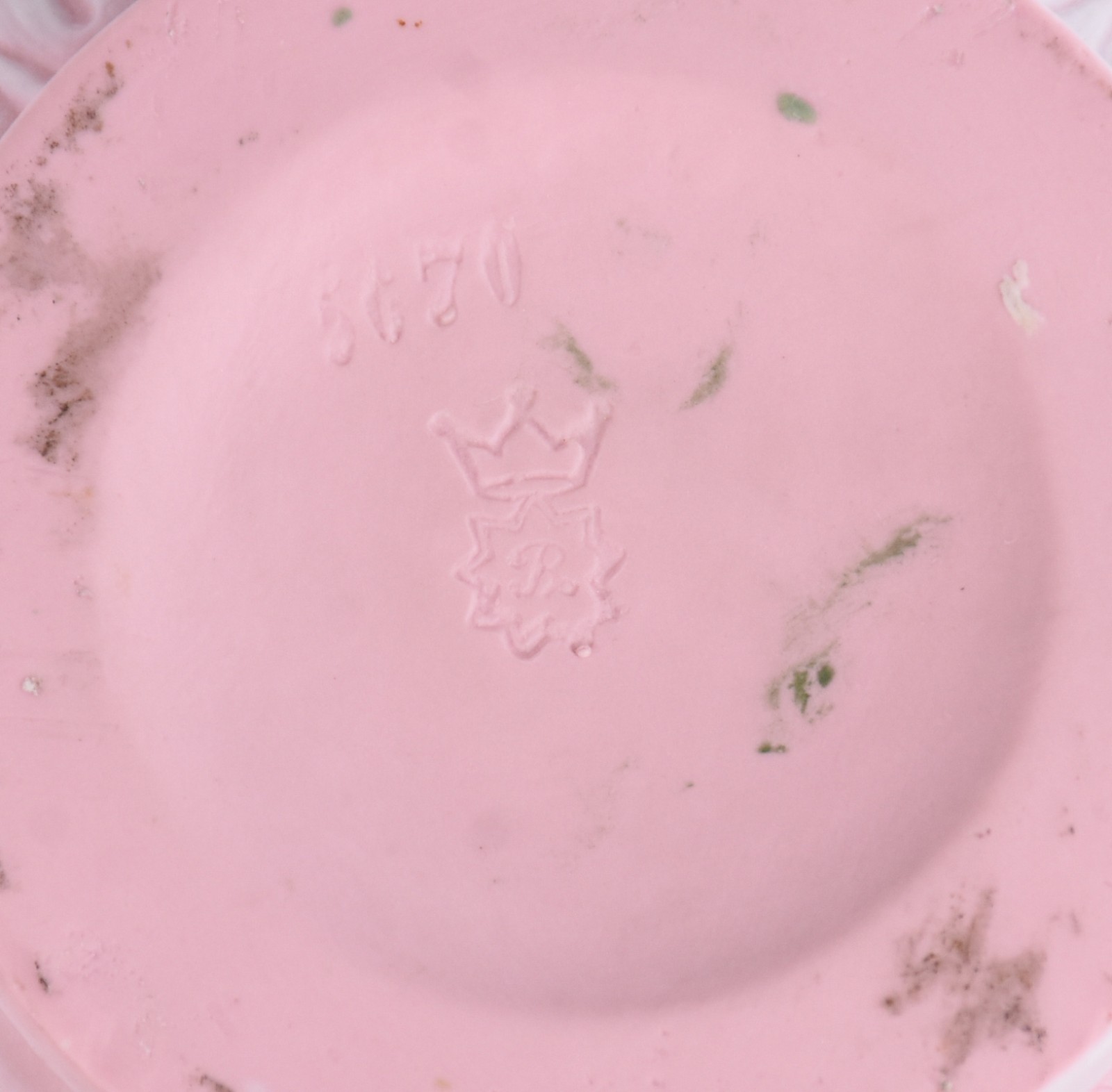 Serviço de café de porcelana Wedgood na cor rosa e verde composto de... - foto 6 de 6