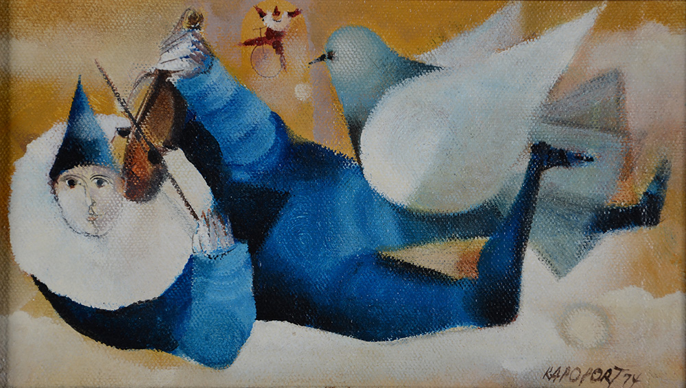 ALEXANDRE RAPOPORT - O violinista azul - 1947 - OST - 19 x 33 - foto 1 de 2