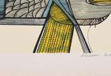 Aldemir Martins (1922-2006), Um certo Aldemir M... - Álbum com três gravuras - exemplar numerado 15/500 - gravuras numeradas e assinadas 15/15 - datado 1963.