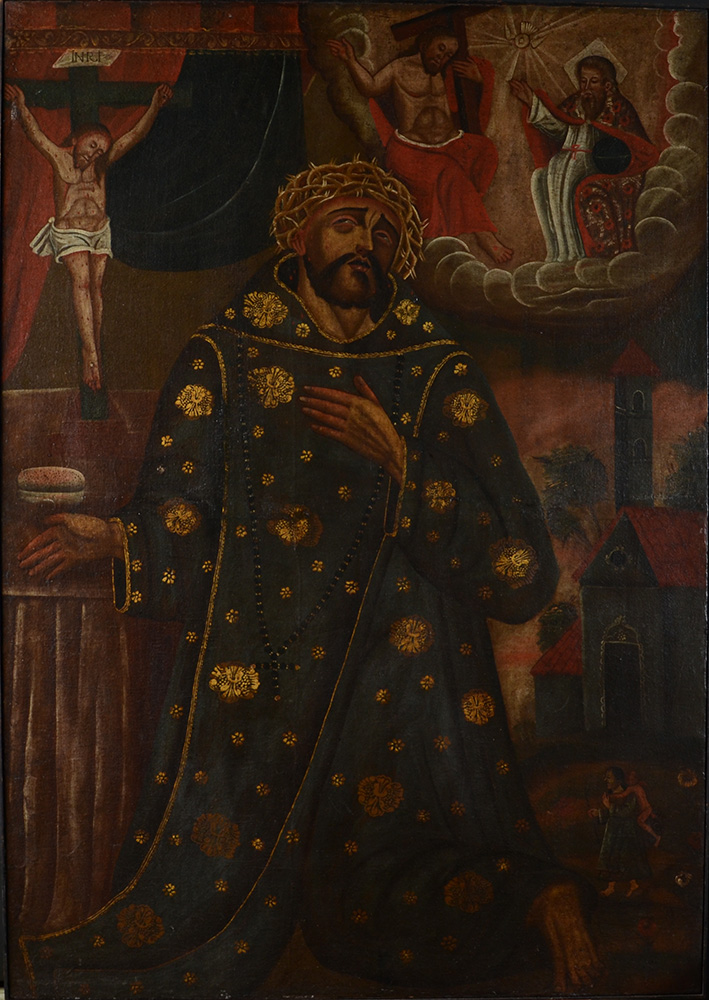 Escola Cuzquenha - Cristo - OST - 1,67 x 1,17