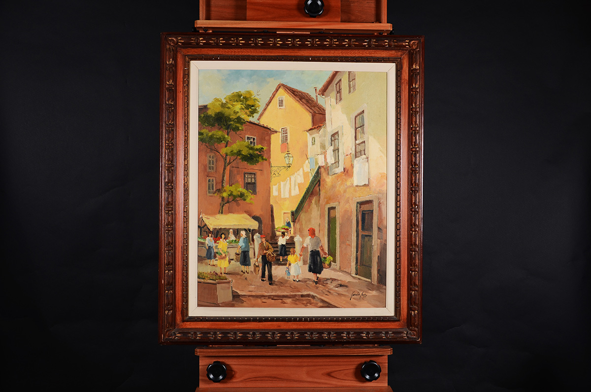 GERALDO DE CASTRO - Alfama - OST - 65 x 81