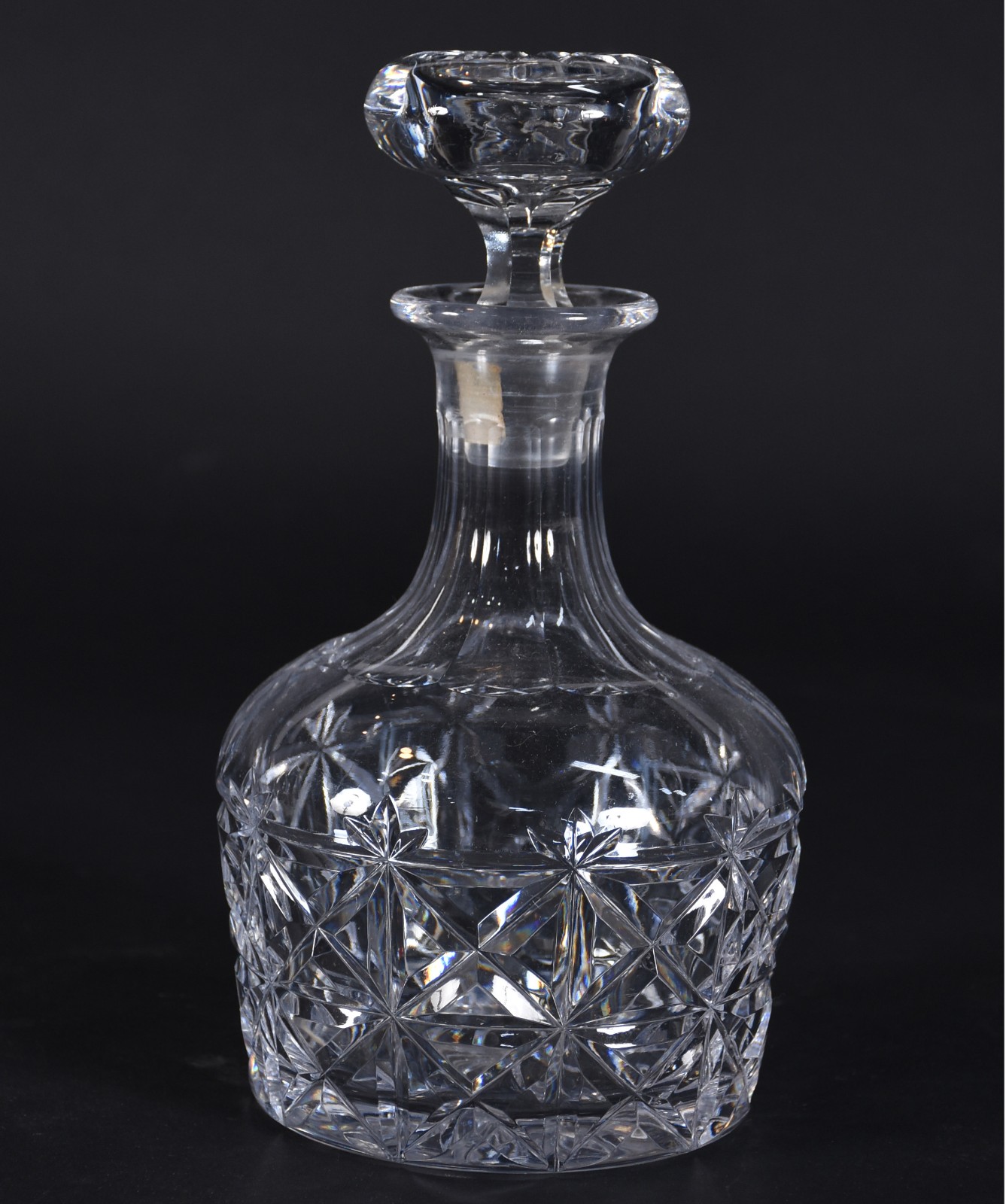 Licoreira de cristal lapidado. - foto 1 de 4