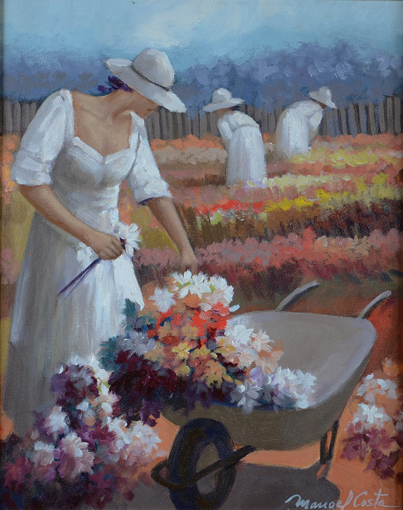 MANOEL COSTA - Florista - OST - 40 x 50 - foto 1 de 2