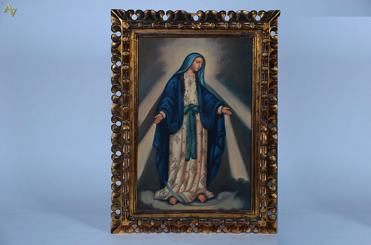 ESCOLA CUZQUENHA - N. Senhora - OST - 60 x 40