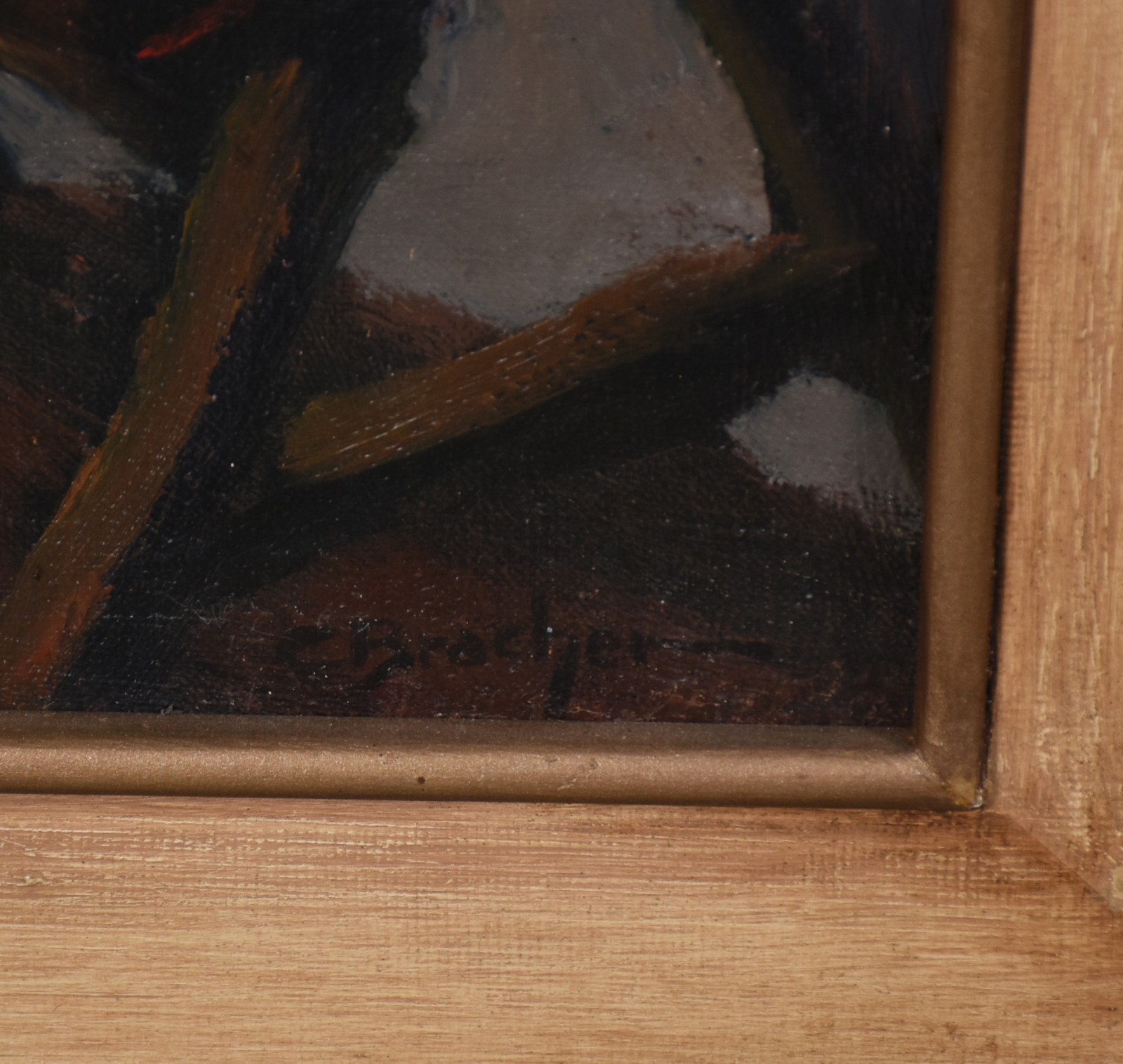 Carlos Bracher (1940), Interior com oratório - foto 3 de 4