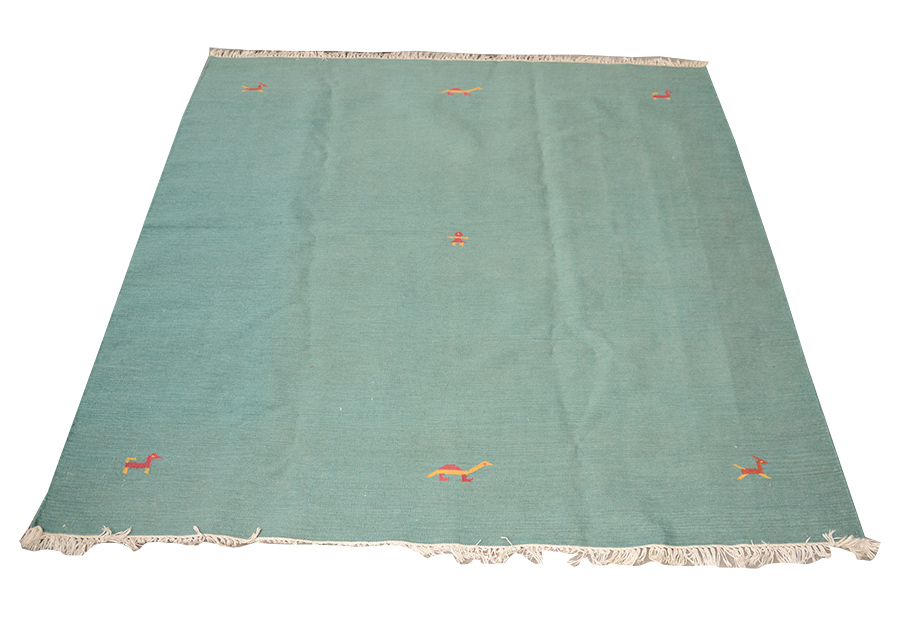 Tapete KILIN DHURRIE. Med.: 2,14 x 2,14 m