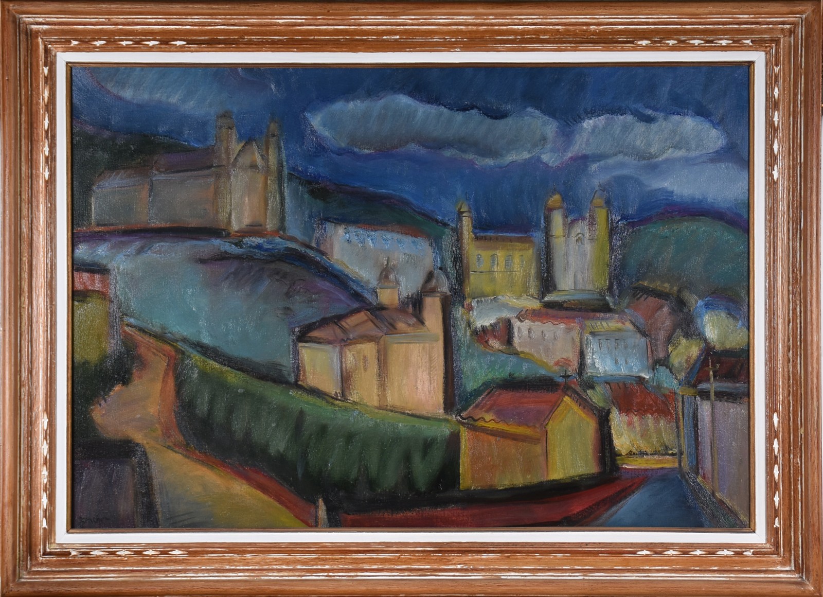 Carlos Bracher (1940), Paisagem de Ouro Preto - foto 2 de 4