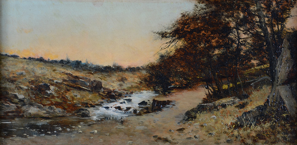 MANUEL RAMOS ARTAL - Par de quadros - paisagens - OSM - 20 x 40 - foto 2 de 3