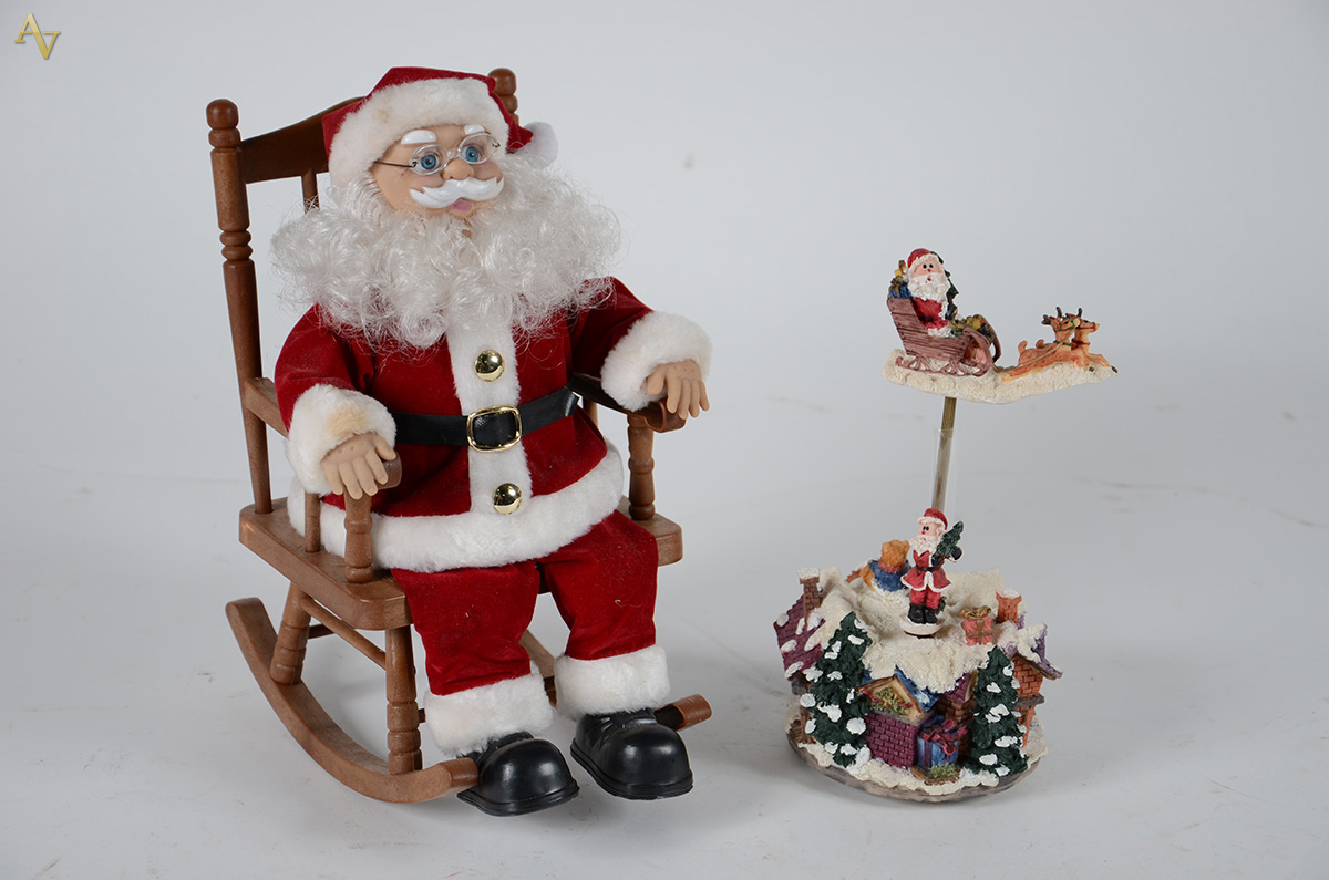 Dois enfeites de Natal - foto 1 de 2