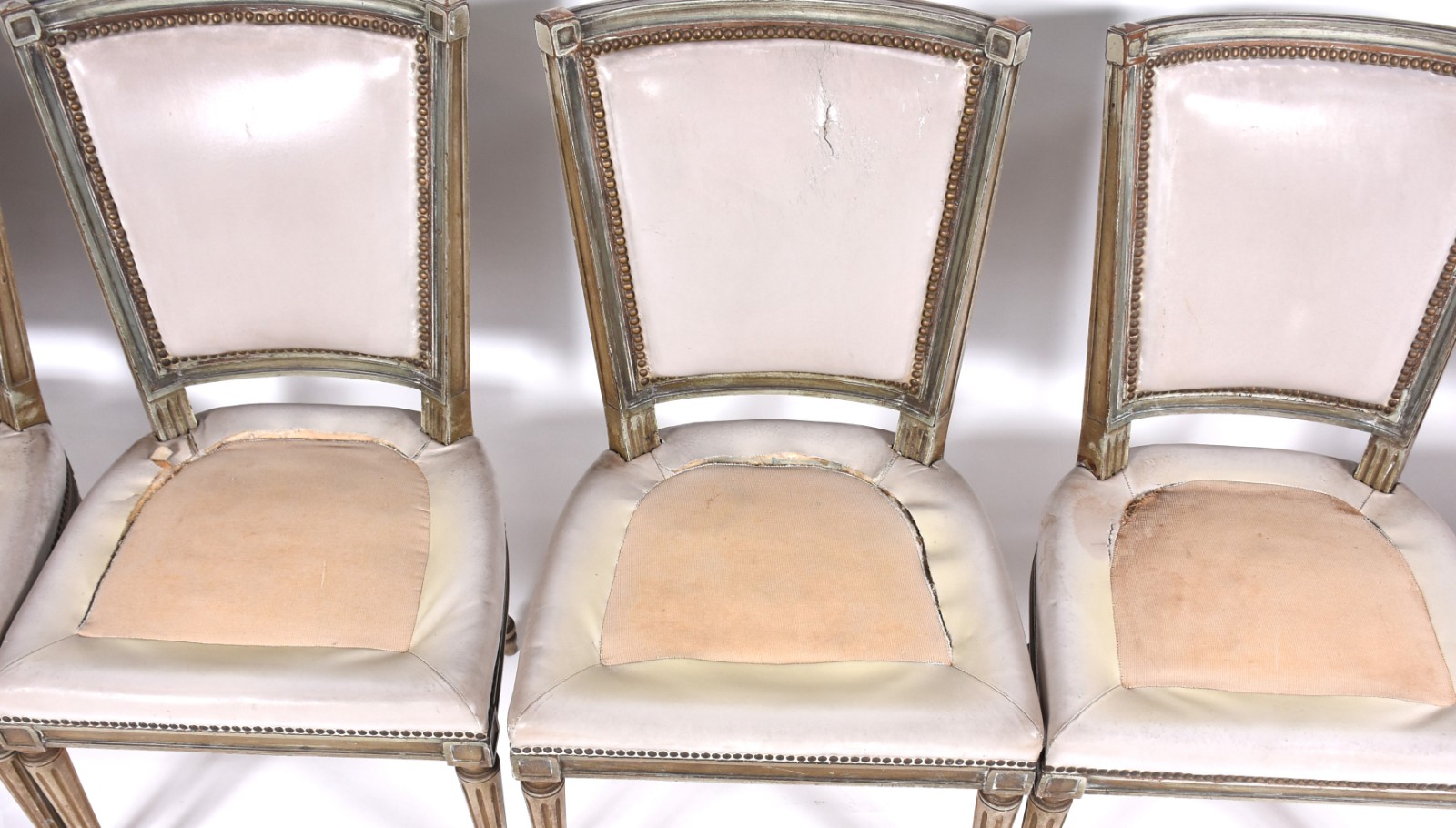 Conjunto com 10 cadeiras estilo ingles para sala de jantar, madeira... - foto 4 de 5