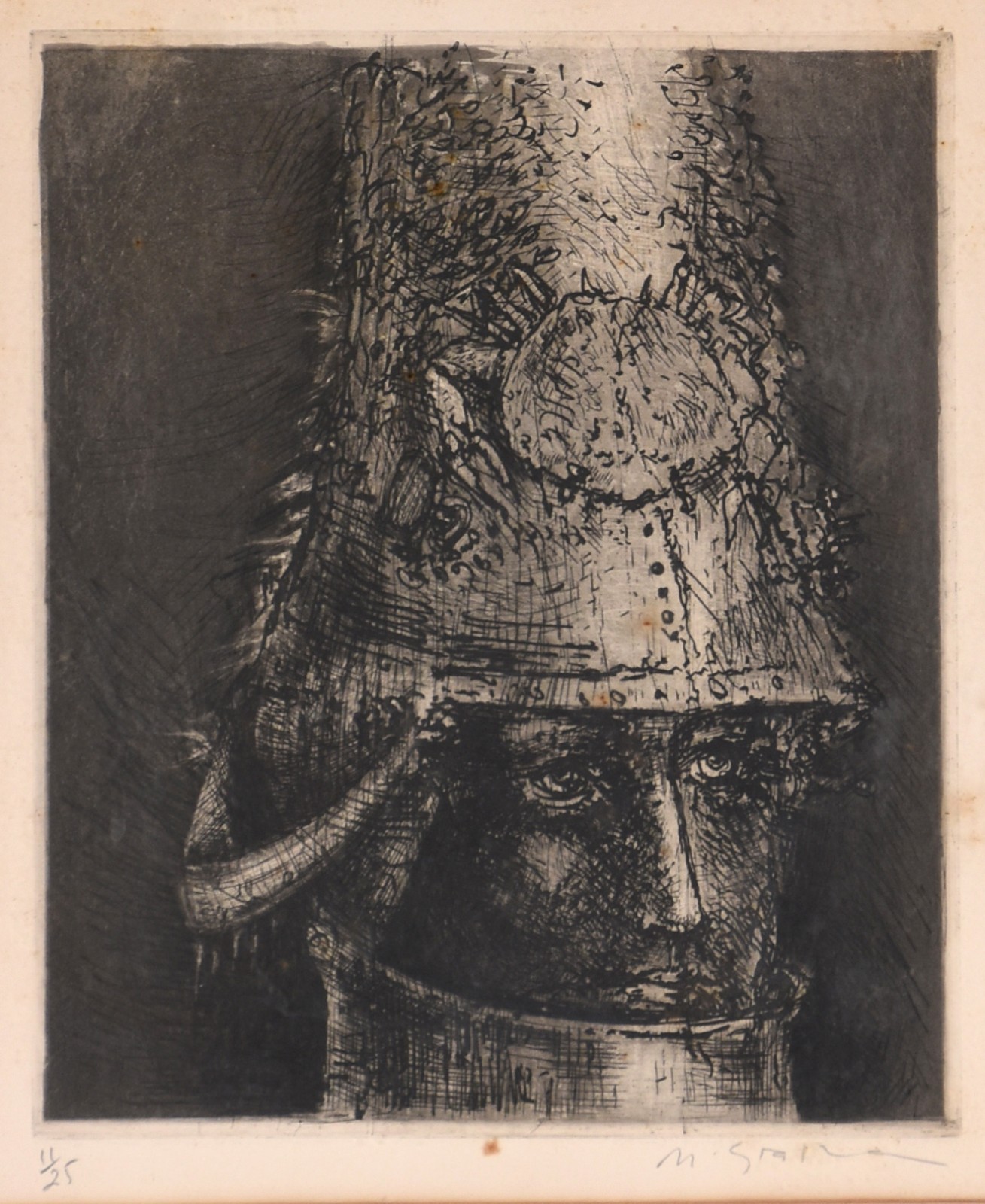 Marcelo Grassmann (1925-2013), Guerreiro - foto 1 de 5
