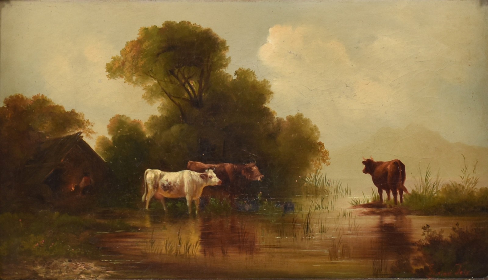 Paisagem com bois - foto 1 de 6