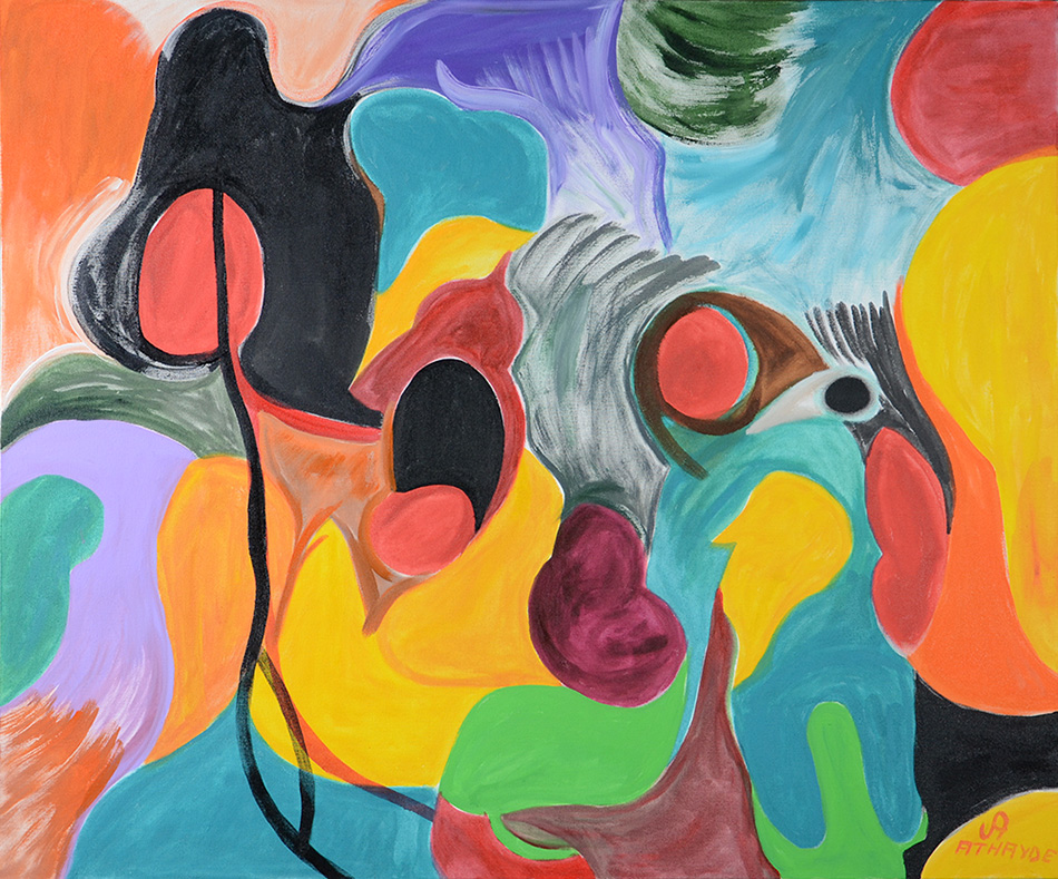 A. ATHAYDE - Retrato Obscuro - AST - 1,20 x 1,00