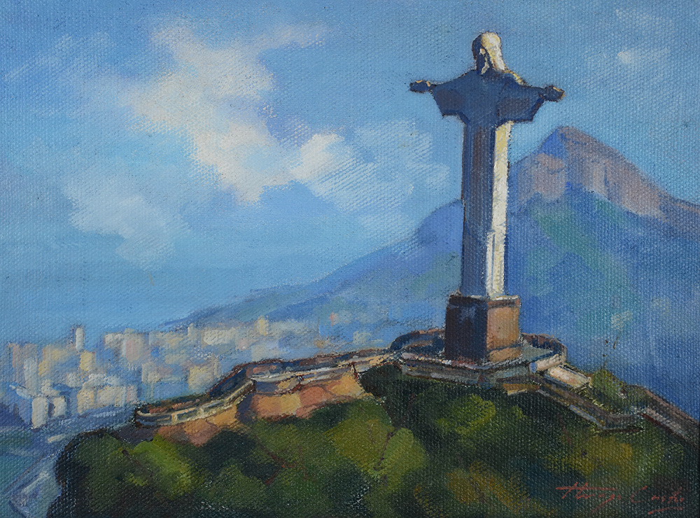 THIAGO CASTR0 - Corcovado - OST - 80 x 60 - foto 1 de 2