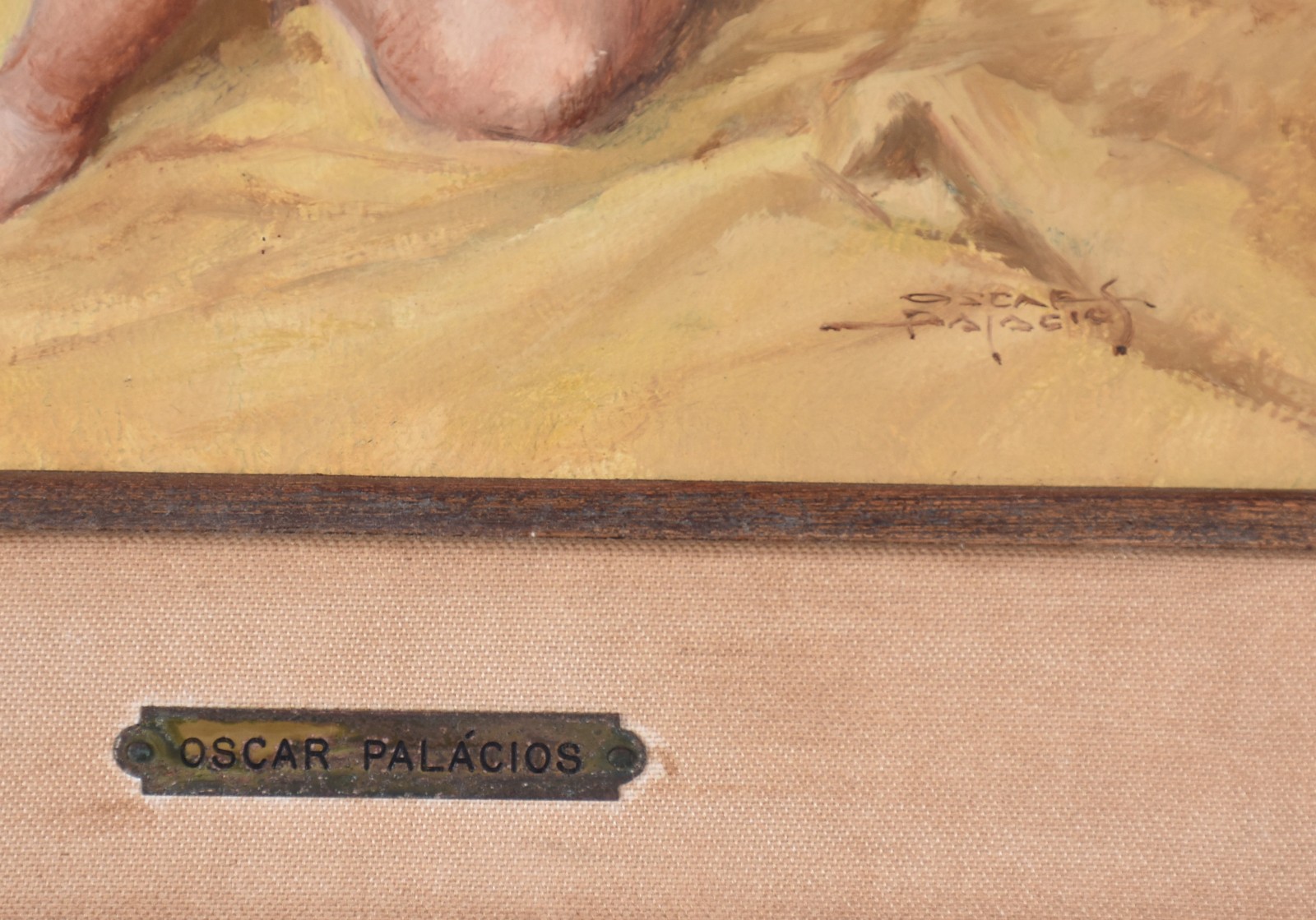 Oscar Palacios (1926-2009), Mãe e filho - foto 3 de 4