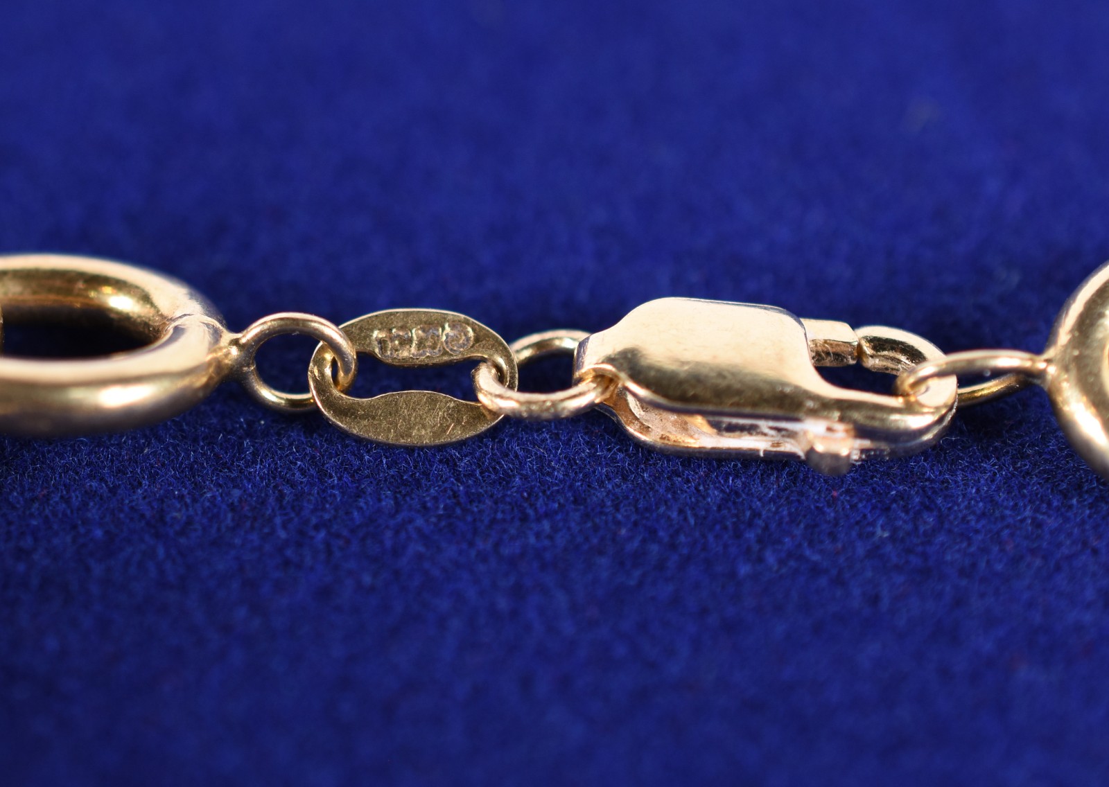 Pulseira de ouro 18k, contraste 750, feitio elos grandes (Por motivos... - foto 4 de 5