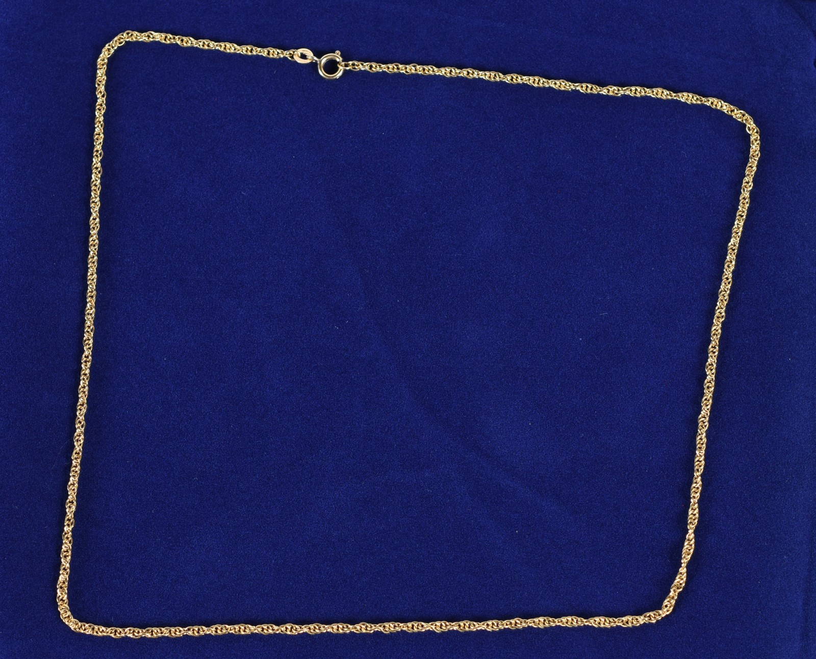 Cordão de ouro 18k, contraste 750 (Por motivos de segurança a peça... - foto 2 de 4
