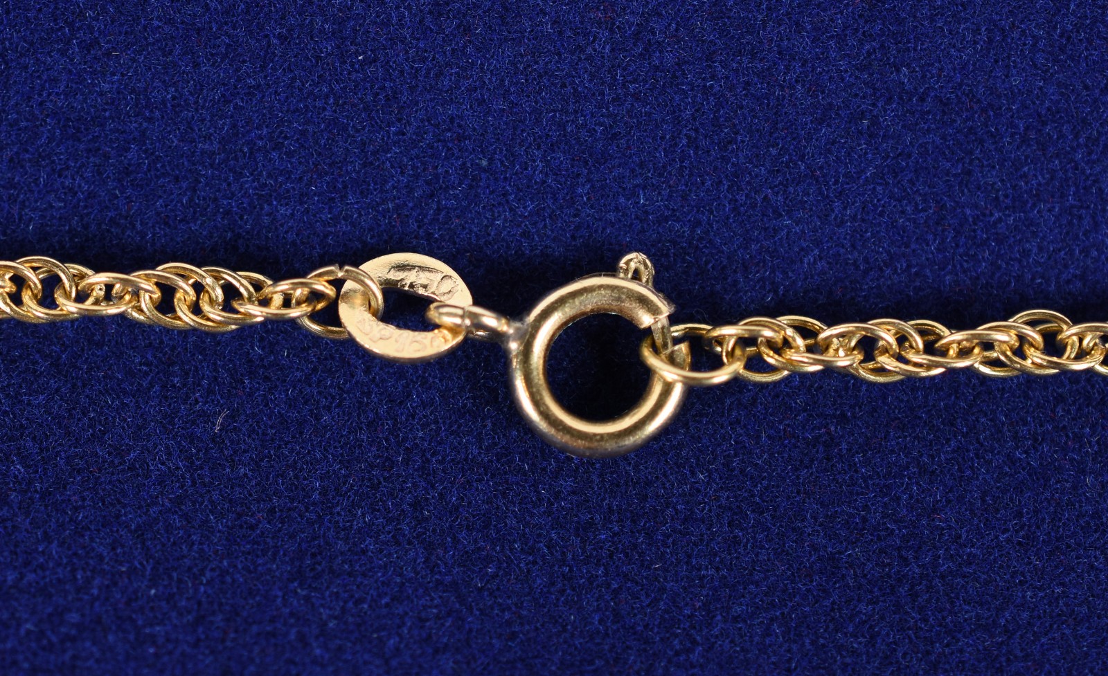 Cordão de ouro 18k, contraste 750 (Por motivos de segurança a peça... - foto 4 de 4