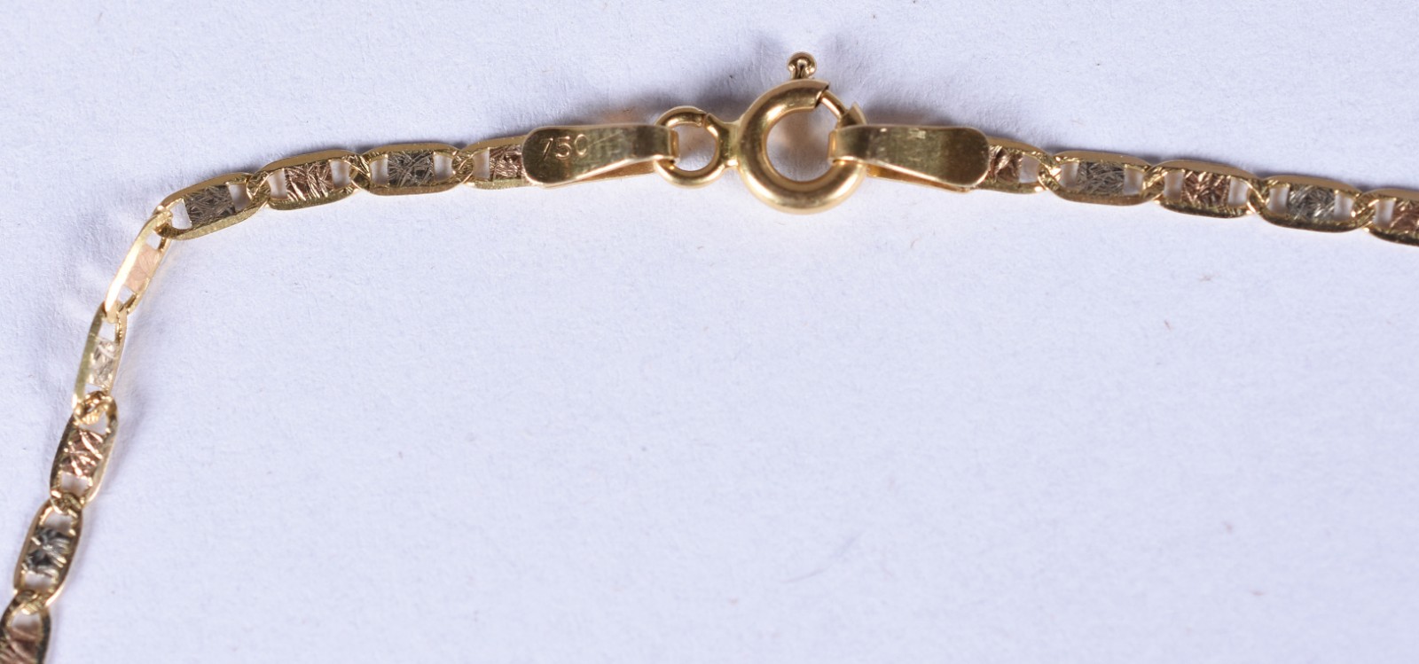Pulseira de ouro 18k, contraste 750 (Por motivos de segurança a peça... - foto 4 de 4