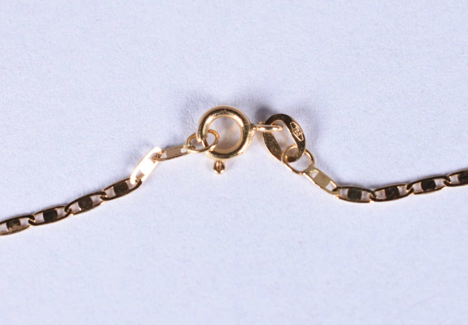 Gargantilha de ouro 18k, contraste 750 com crucifixo (Por motivos de... - foto 6 de 6
