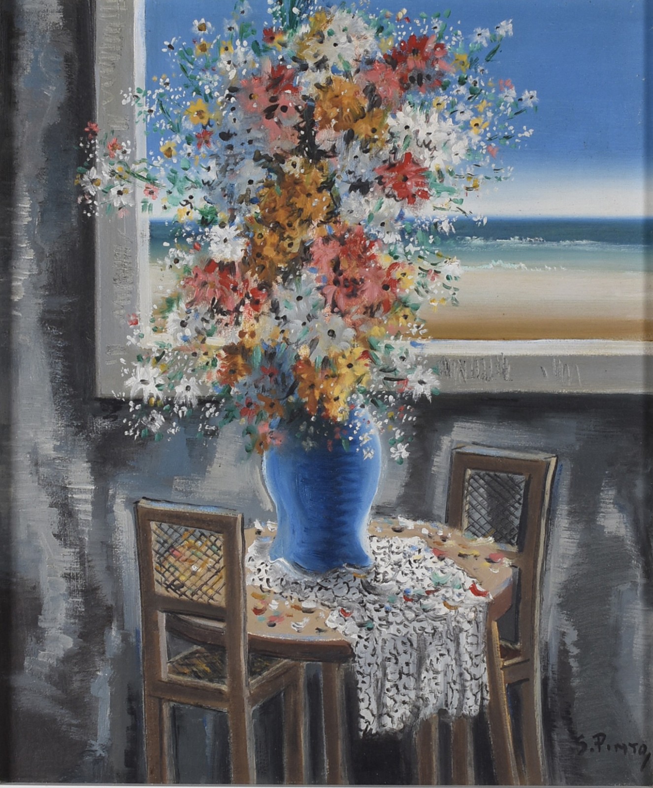 Sylvio Pinto (1918-1997), Flores do Campo - foto 1 de 4