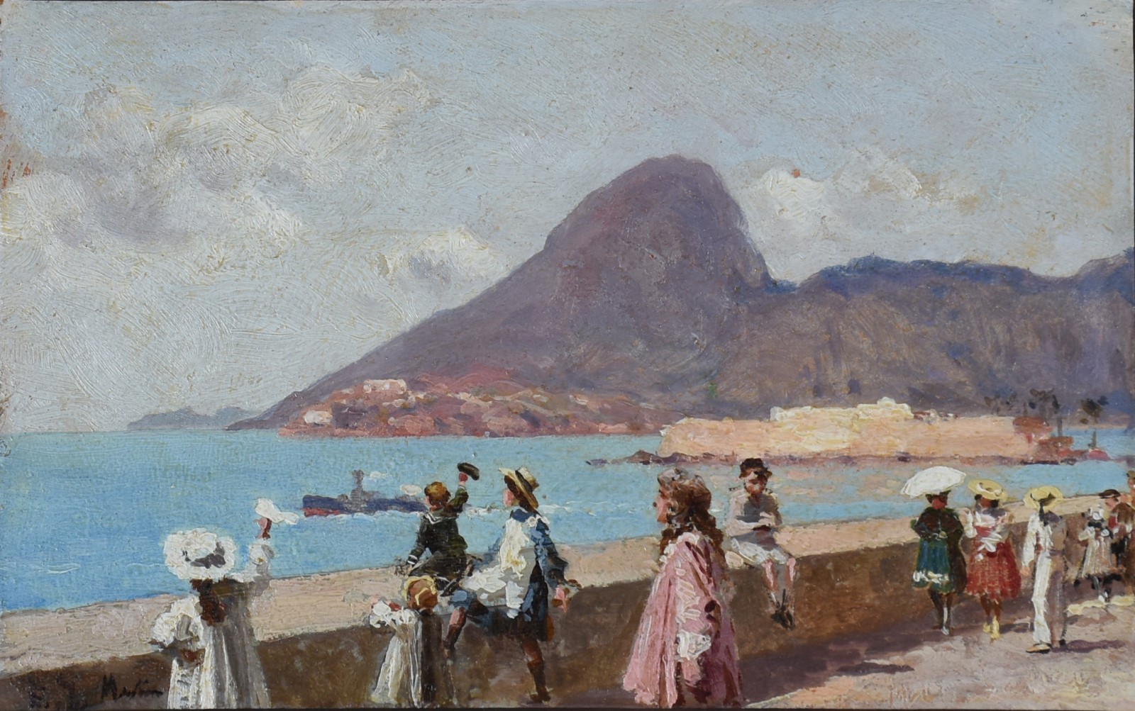 Figuras com paisagem do RJ - foto 1 de 4