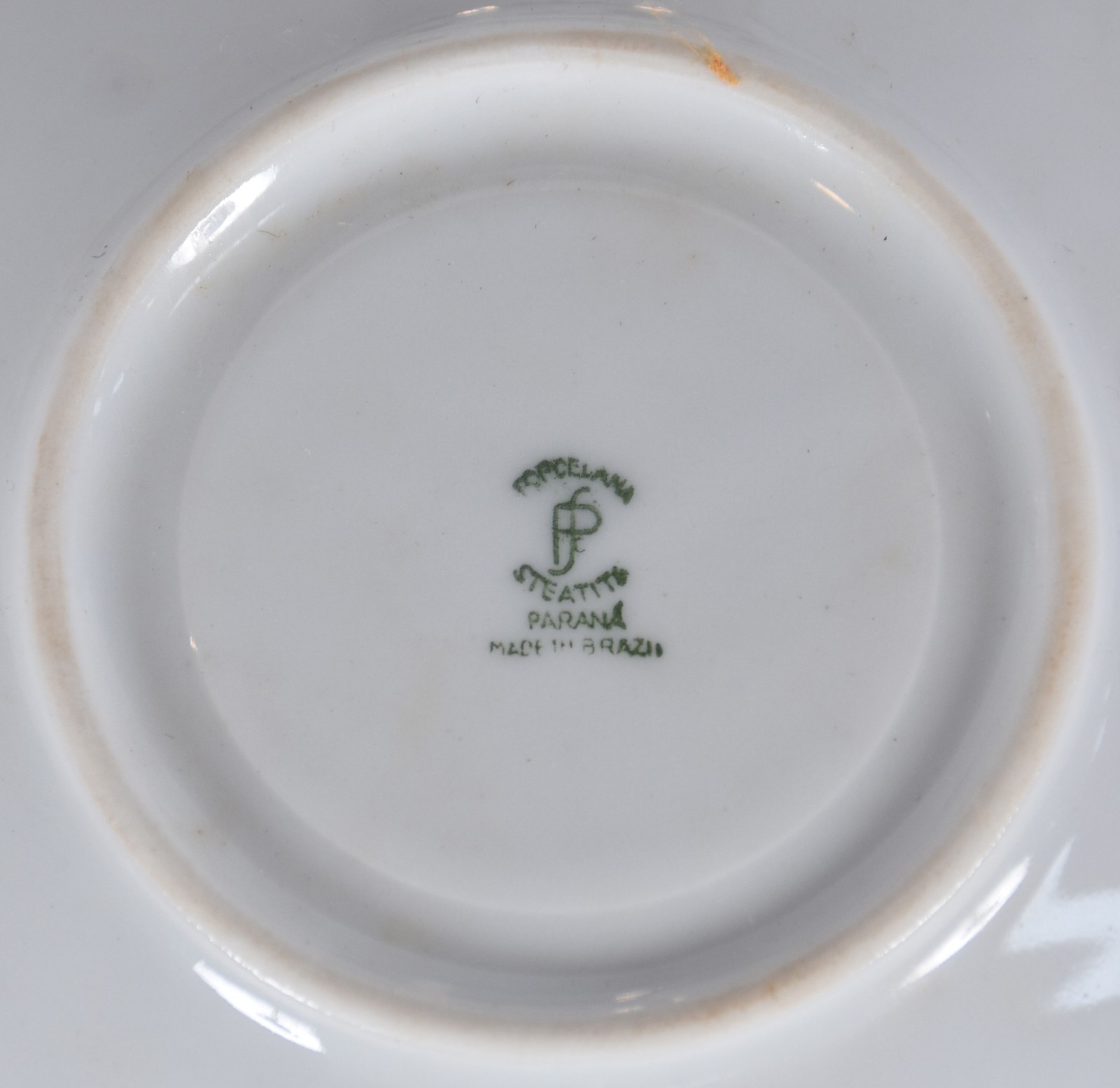 Seis xícaras com pires de porcelana Steatita. - foto 4 de 4