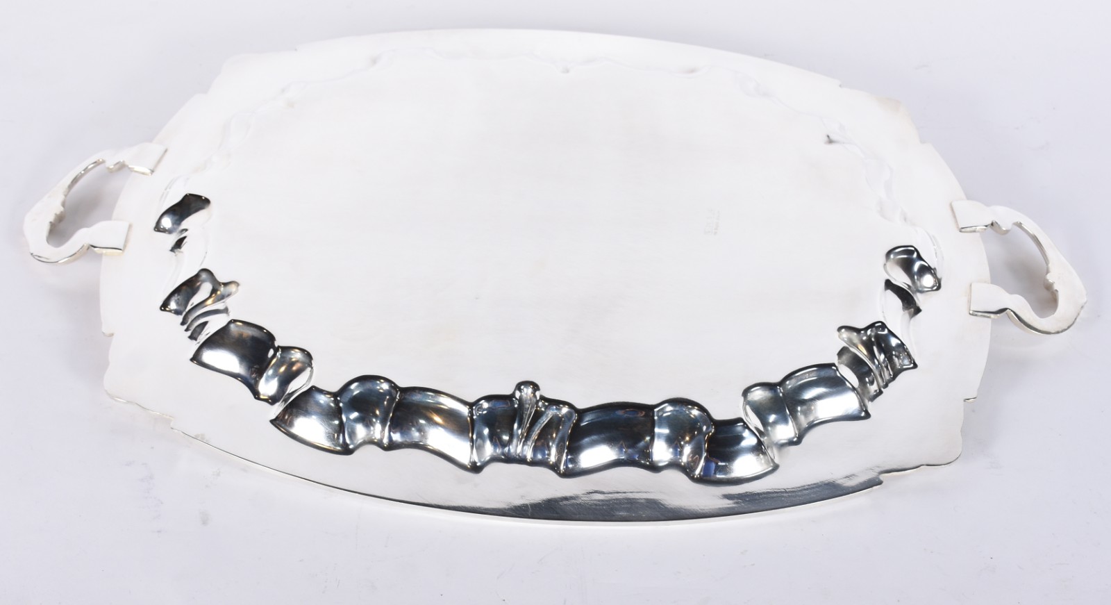 Bandeja expositora de garrafas de cristal de metal com banho de... - foto 4 de 5