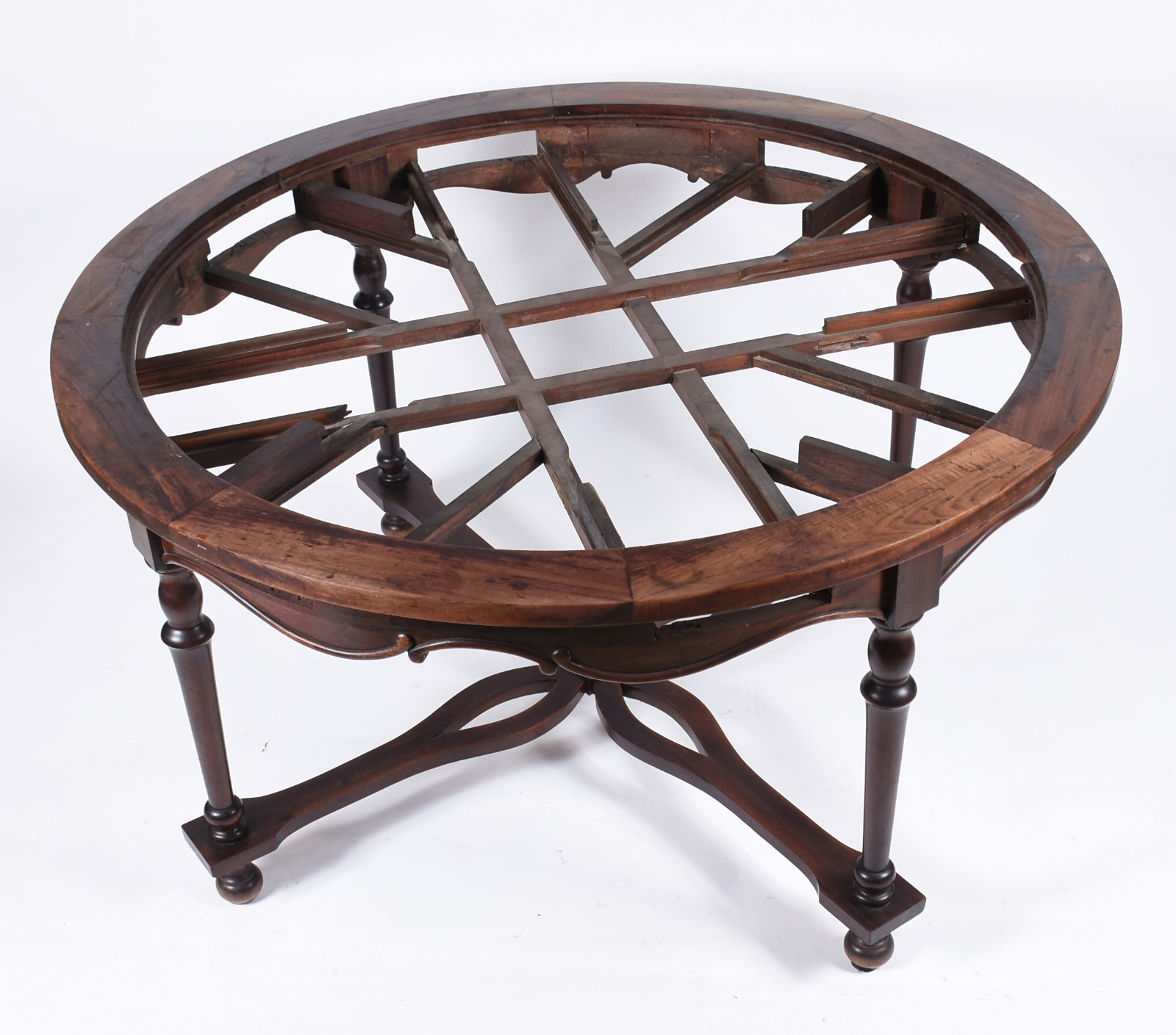 Mesa de jogo de madeira nobre, tampo reversível para feltro... - foto 4 de 6